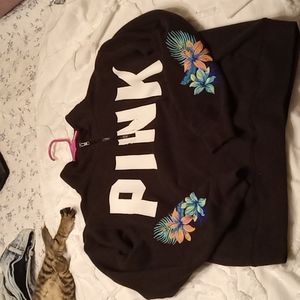 Victoria's Secrets Pink black hoodie